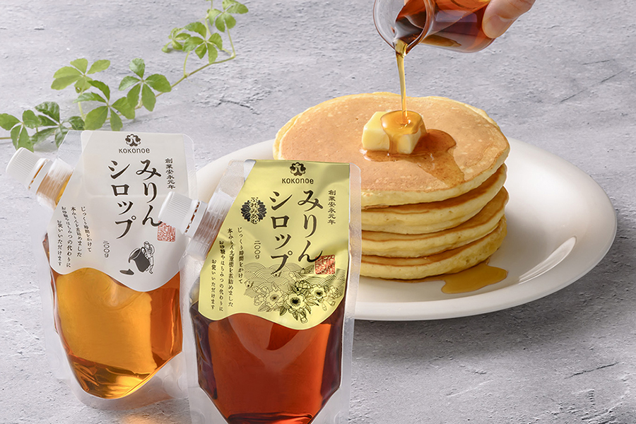 パンケーキにみりん？