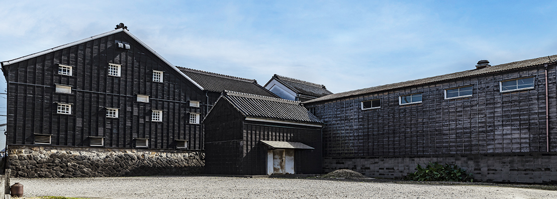 Kokonoe Mirin’s Main Warehouse, a national registered tangible cultural property, and the rest of the brewery